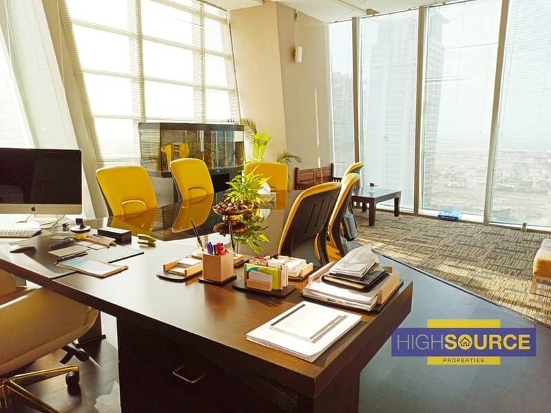 Fully Fitted Office in The Prism Tower For Sale in 947K