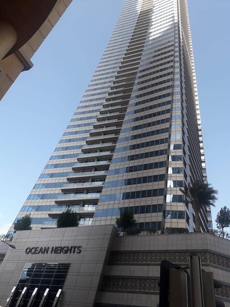 Hot Deal Marina Ocean Heights Vacant bright 2 bedroom higher floor with JBR Sea View Price 1.25m/- Offer