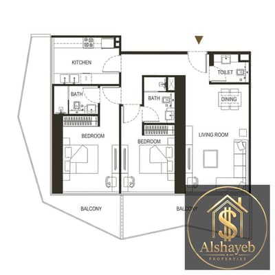 2 Bedroom Flat for Sale in Dubai Sports City, Dubai - WhatsApp Image 2026-04-15 at 1.36. 08 PM. jpeg