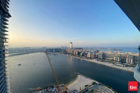 1 Bedroom Flat for Rent in Dubai Harbour, Dubai - Sea View I Palm Jumeirah View I High Floor