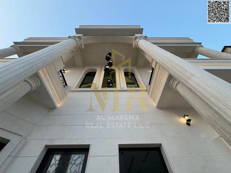 Luxury villa for sale in Al Aaliyah | 4350 sq ft | Two floors | 5 master bedrooms | Majlis and living room with washrooms | Modern kitchen | Maid's ro - More