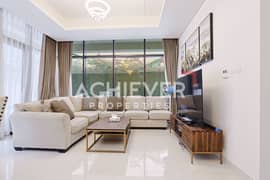 3BR + Maid | Fully Furnished | Modern | Private Pool And Garden