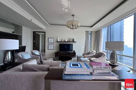 3 Bedroom Flat for Rent in Downtown Dubai, Dubai - Luxurious | Full Burj And Fountain | Vacant