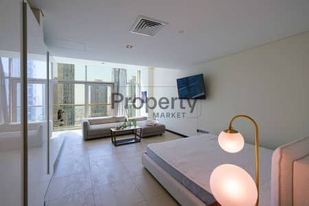 Studio for Rent in DIFC, Dubai - 12 Payments | Furnished | High Floor | Near Metro