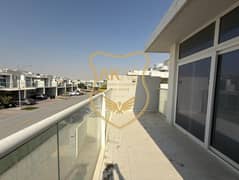 3 Bedroom Townhouse in Albizia with L Shape Garden Villa for rent in Albizia, Damac Hills 2