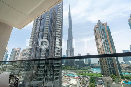 2 Bedroom Apartment for Sale in Downtown Dubai, Dubai - 2 BR+Maid's I Burj and Fountain View I Vacant