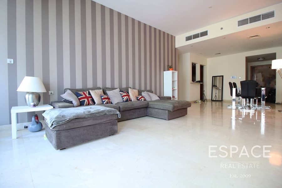 Fully Furnished | 2 Beds | Marina View