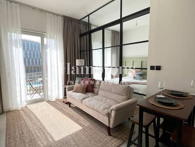 1 Bedroom Flat for Rent in Dubai Hills Estate, Dubai - Chiller Free | Fully Furnished | Pool View