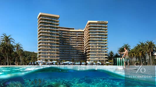 3 Camere Appartamento in Vendita a Al Marjan Island, Ras Al Khaimah - Mondrian Exterior - Beach. jpg