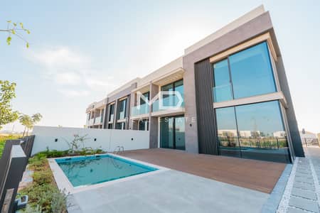 3 Bedroom Townhouse for Sale in Al Jubail Island, Abu Dhabi - Corner 3BR Townhouse| Park Facing| Ready With Pool