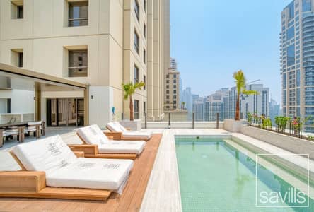 4 Bedroom Penthouse for Rent in Jumeirah Beach Residence (JBR), Dubai - Private Pool | Marina View | Upgraded