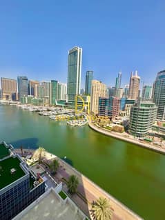 NO COMMISSION l Modern Fully Furnished 3-Bedroom Apartment with Stunning Views in Dubai Marina