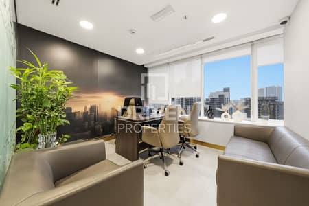 Office for Rent in Business Bay, Dubai - Fully Furnished | Spacious Office | High Floor