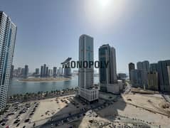 Brand New 2BHK Building: 12 Cheques + Free Parking & Maintenance! + SEA VIEW BALCONY