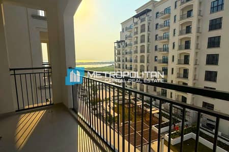 1 Bedroom Apartment for Rent in Yas Island, Abu Dhabi - Golf View | Furnished 1BR w/ Balcony | Vacant Unit