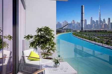 1 Bedroom Apartment for Sale in Sobha Hartland, Dubai - High Floor | Burj Khalifa View | Large