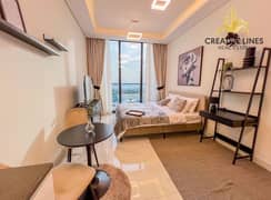 Fully Furnished studio || Gym, Pool, Parking || Ready to move || Luxurious furniture