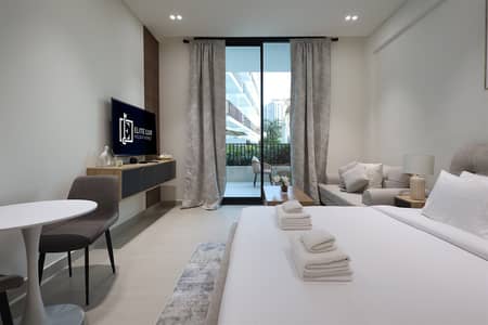 Studio for Rent in Jumeirah Village Circle (JVC), Dubai - Stylish JVC Studio at Binghatti Aurora, Dubai