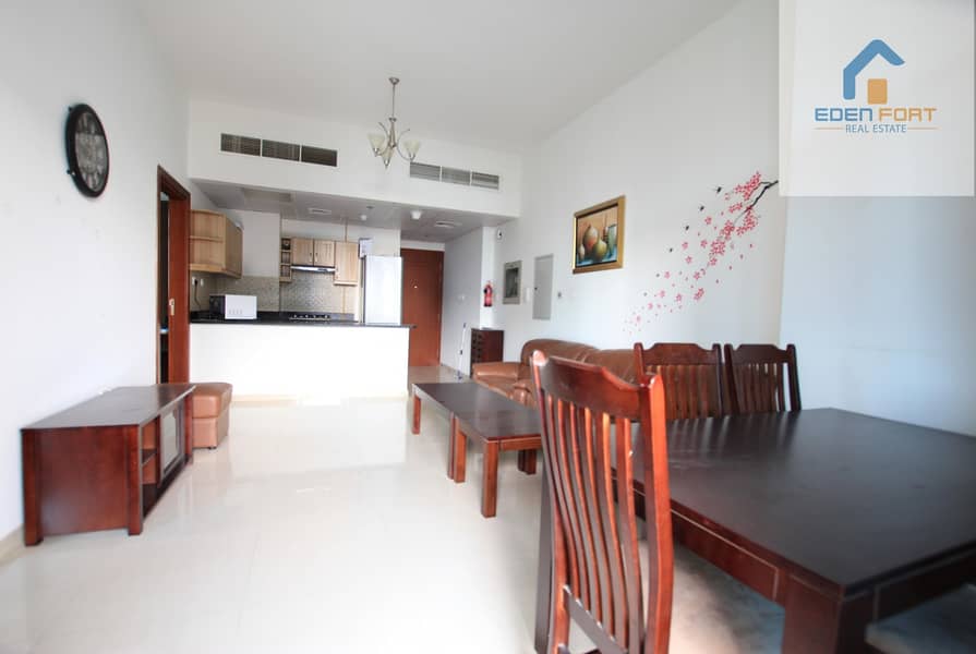 Fully Furnished-Two Bedroom- Closed Kitchen | DSC