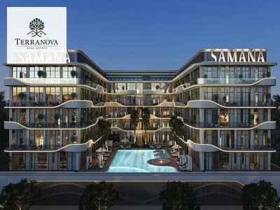 1 Bedroom Flat for Sale in Dubai Industrial City, Dubai - dic-elevationfrontnight. jpg 1 Bedroom Flat for Sale in Dubai Industrial City, Dubai - dic-elevationfrontnight. jpg