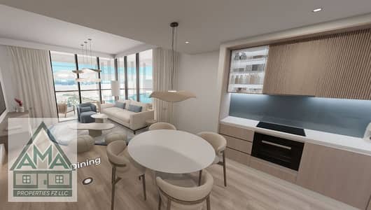 2 Bedroom Flat for Sale in Al Marjan Island, Ras Al Khaimah - Living. png