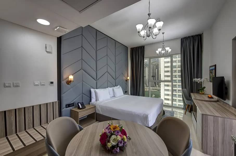 Marina View | All Bills Included | Furnished Studio | Prime Location