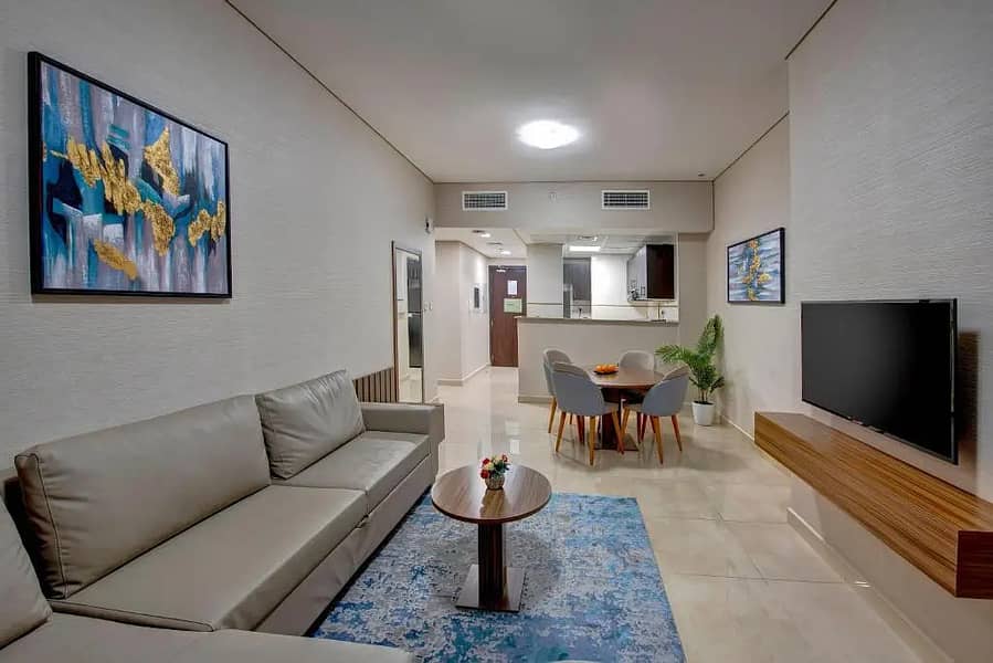 Marina View | All Bills Included | Spacious 1BR | Prime Location