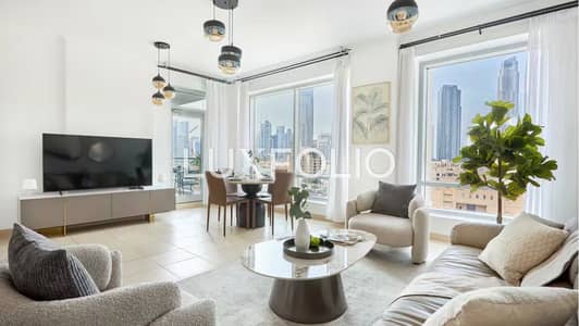 2 Bedroom Apartment for Rent in Downtown Dubai, Dubai - Fully Furnished | Low Floor | Burj Khalifa View 2 Bedroom Apartment for Rent in Downtown Dubai, Dubai - Fully Furnished | Low Floor | Burj Khalifa View