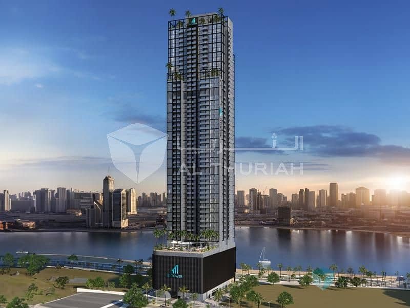 Appartamento a Al Mamzar,S1 Tower, 3 camere da letto, 1660600 AED - 10510004 Appartamento a Al Mamzar,S1 Tower, 3 camere da letto, 1660600 AED - 10510004