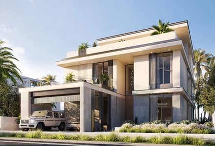 6 Bedroom Villa for Sale in Palm Jebel Ali, Dubai - Luxury Seaside Home | Quiet Frond Living