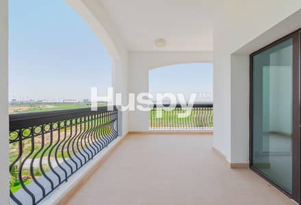 2 Bedroom Flat for Rent in Yas Island, Abu Dhabi - Full Golf View | With Maids Room | Vacant Now