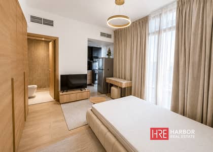 Studio for Rent in Jumeirah Village Circle (JVC), Dubai - Higher Floor | Ready to Move In | Furnished Studio for Rent in Jumeirah Village Circle (JVC), Dubai - Higher Floor | Ready to Move In | Furnished