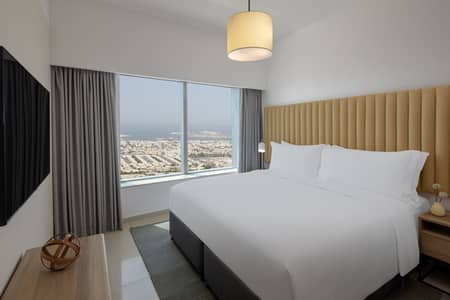 谢赫-扎耶德路, 迪拜 2 卧室公寓待租 - 2BR - Bedroom1 SV - Dubai Financial Centre. jpg 谢赫-扎耶德路, 迪拜 2 卧室公寓待租 - 2BR - Bedroom1 SV - Dubai Financial Centre. jpg