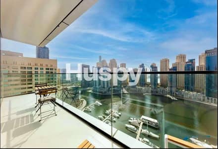 1 Bedroom Apartment for Rent in Dubai Marina, Dubai - Full Marina View | High Floor | Fully Furnished