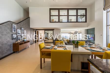 2 Bedroom Flat for Rent in Jumeirah Beach Residence (JBR), Dubai - High Floor I Sea and Marina View I 2 Floors