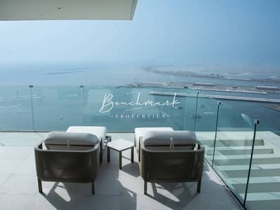 1 Bedroom Flat for Rent in Jumeirah Beach Residence (JBR), Dubai - Luxury Furnished |Full Seaview |Ready to Move-In