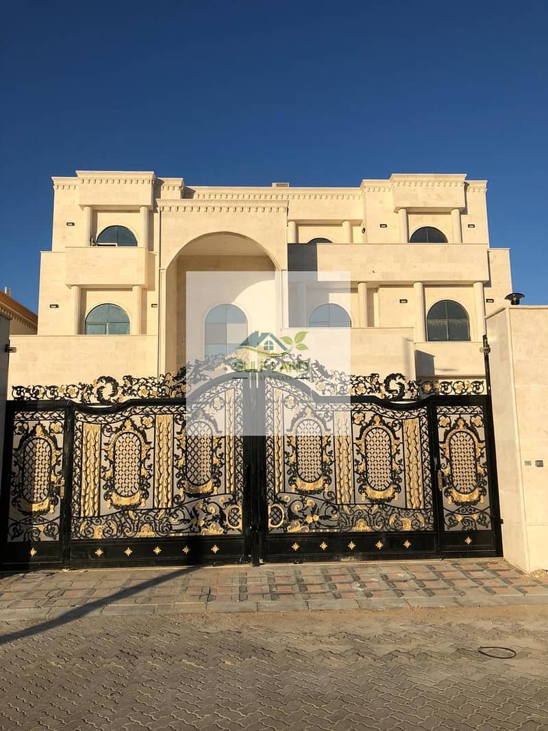 New villa 5 master bedrooms maids room wash room driver room car parking New villa 5 master bedrooms maids room wash room driver room car parking