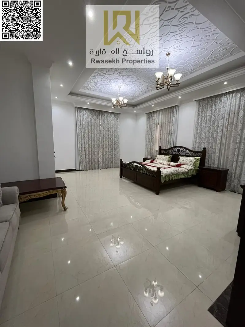 LUXURY VILLA FOR SALE IN AL RAWDA 2 AJMAN -5-MASTERBEDROOMS -5000SQFT -SUPER DELUXE FINISHING - Näkymä 6