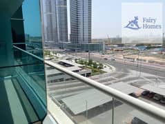 استوديو JLT | شرفة | إطلالة على وسط المدينة