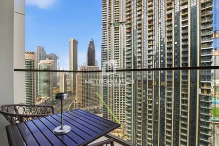 3 Bedroom Apartment for Rent in Downtown Dubai, Dubai - Fully Furnished | Plus Maid | Chiller Free 3 Bedroom Apartment for Rent in Downtown Dubai, Dubai - Fully Furnished | Plus Maid | Chiller Free