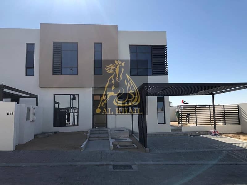 Ready to move Elegant villa 3 BD (corner) without service charge fees for life amazing location in Nasma Residences Ready to move Elegant villa 3 BD (corner) without service charge fees for life amazing location in Nasma Residences