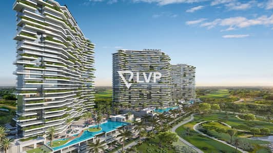 1 Bedroom Apartment for Sale in DAMAC Hills, Dubai - 1BR + Study | Golf Course View | High Floor