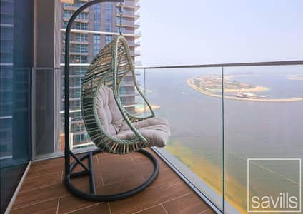 2 Bedroom Flat for Rent in Dubai Harbour, Dubai - Full Palm View | Upgraded 2 Bed | Fully Furnished