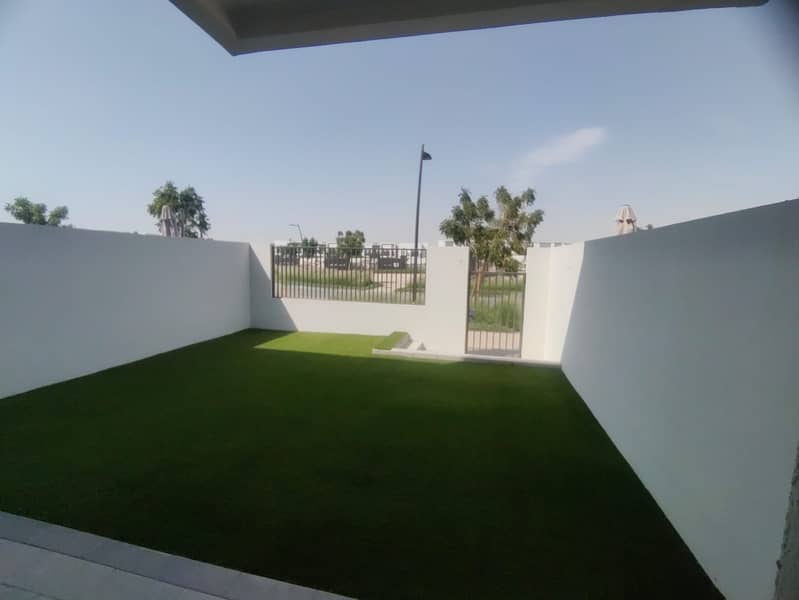 GREENVIEW 2, EMMAR DUBAI SOUTH A Nice 3 BEDROOMS with Hall G+1 VILLA with MAID Room available for RENT in RENT: 125K