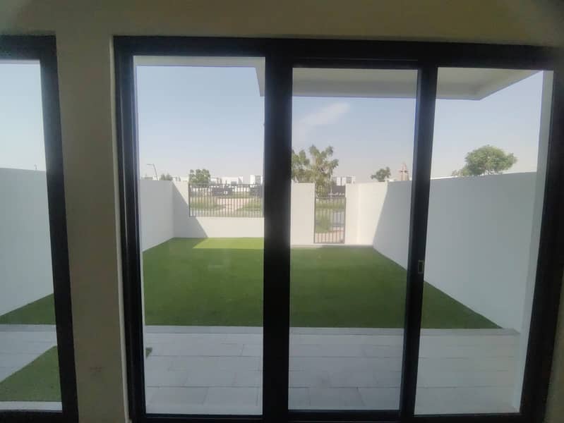 GREENVIEW 2, EMMAR DUBAI SOUTH A Nice 3 BEDROOMS with Hall G+1 VILLA with MAID Room available for RENT in RENT: 125K