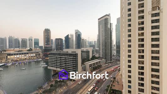 1 Bedroom Flat for Rent in Jumeirah Beach Residence (JBR), Dubai - UPRGRADED | 1 BEDROOM | MARINA VIEW