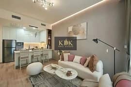 شقة بغرفة نوم واحدة | فيتا غراندي JVC | إطلالة على وسط المدينة والأفق | تصميم حديث مفروش