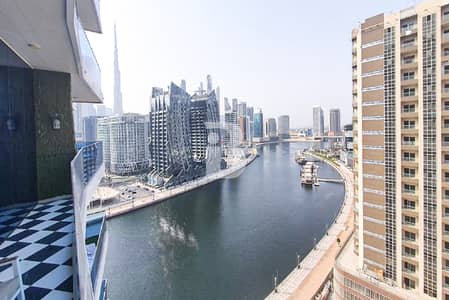 1 Bedroom Flat for Rent in Business Bay, Dubai - BURJ KHALIFA AND CANAL VIEW | SPACIOUS | READY TO MOVE IN 1 Bedroom Flat for Rent in Business Bay, Dubai - BURJ KHALIFA AND CANAL VIEW | SPACIOUS | READY TO MOVE IN