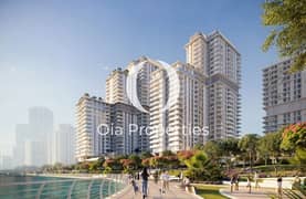 Waterfront Living | Spacious 1BHK | Community View
