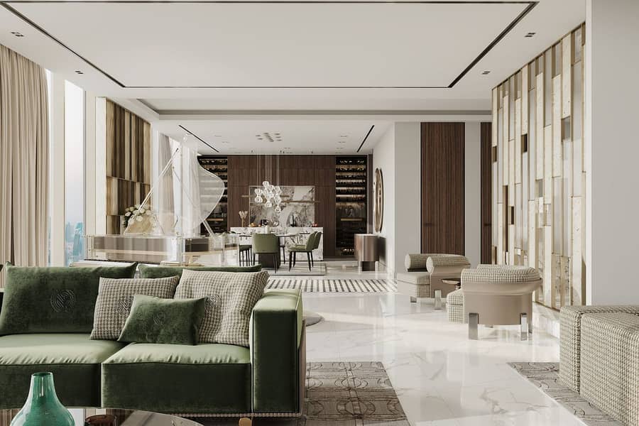 Brand New | Luxurious | 90+ Floor | Spacious - Image 4